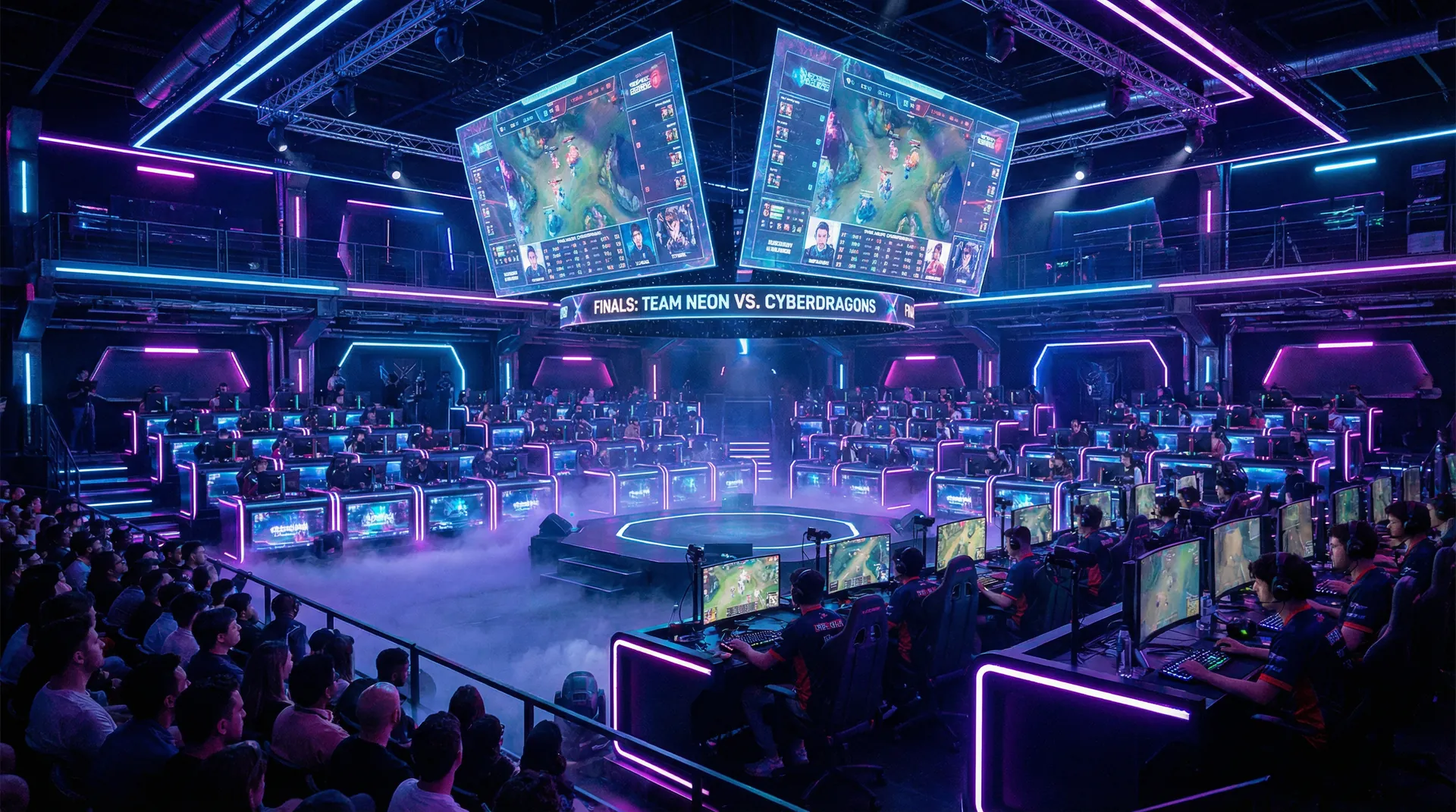 电竞赛事舞台 - 极速电竞 赛事中心